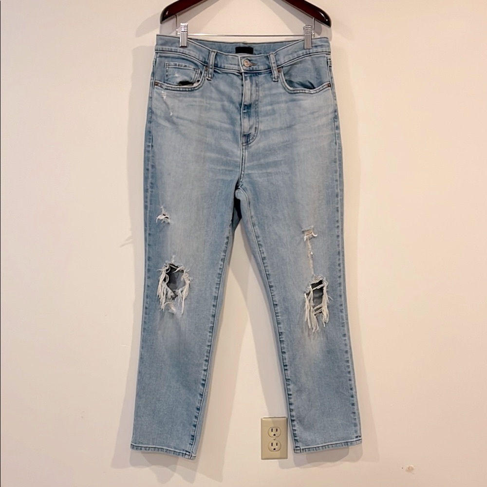 Uniqlo Denim - Light Blue Distressed Denim